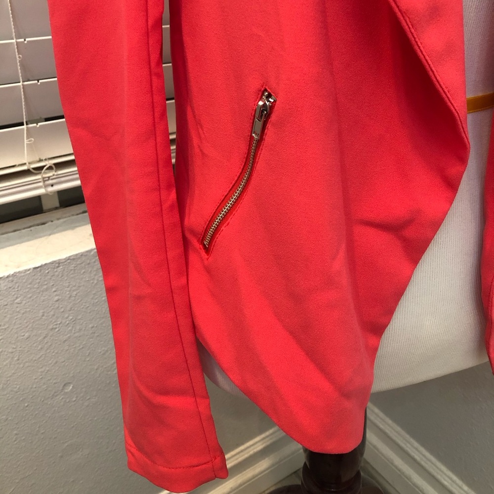 Nwot! H&M Open Front Cascading Blazer - image 8